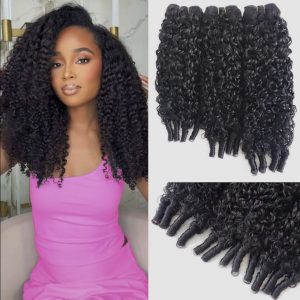 Burmese Curly Hair Bundles