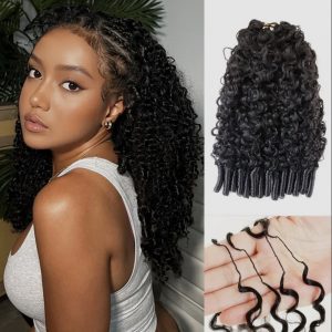 Burmese Spiral Crochet Hair