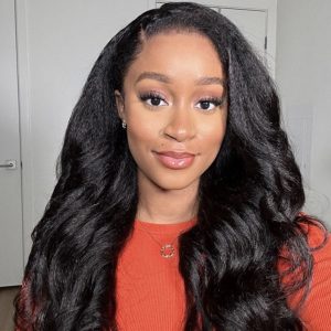 Kinky Straight Crochet Hair