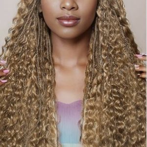 #27 Coloured Crochet Hair