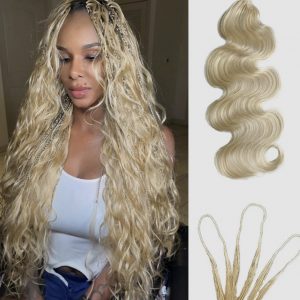 #613 Coloured Crochet Hair